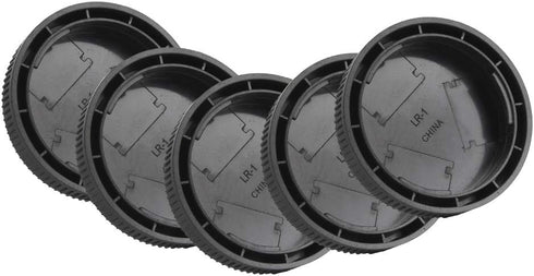 Camera Rear Lens, 5PCS Portable Plastic Cover for Olympus Lenses