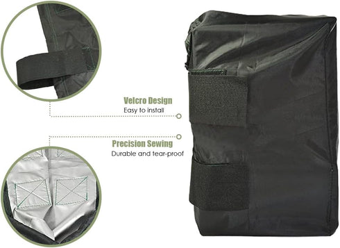 Outdoor Speaker Cover - Weatherproof Wall Mounted Speaker Protection Cover for Winter, 2 Pack