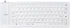 Roll-up Silicone Keyboard, Waterproof and Flexible USB Wired Keyboard, Lightweight Portable 85 Keys (White)