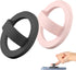 VZZNN 2 PCS Silicone Magnetic Phone Grip Holder,Loop Grip Phone Holder,Easy to Install