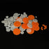 VBezbojny 61PCS Plastic Gear Set Single Gear Spindle Gear Shaft Sleeve Small Motor
