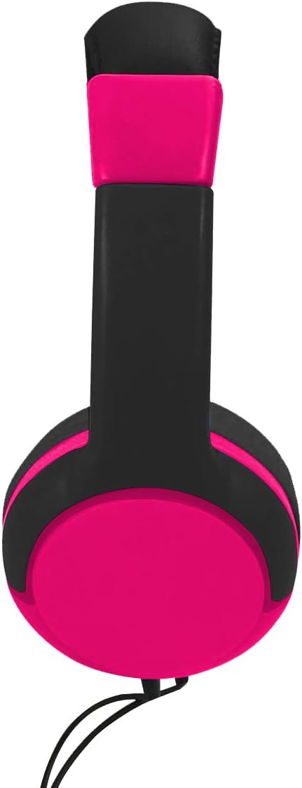 Gabba Goods Kids Safe Sound Adjustable, Foldable 3.5mm Wired Over-Ear Headphones with Printed Design