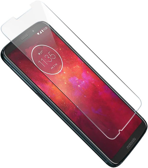Screen Protector Replacement for Moto Z3 Play, Ultra-Thin Anti-Scratch Anti-Fingerprint HD Clear Film (3 Pack)