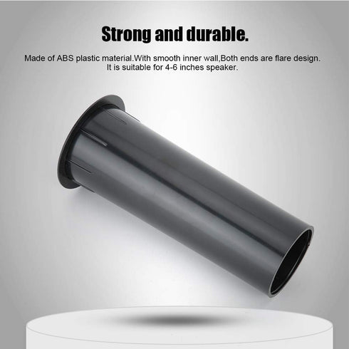 2PCS Speaker Port Tubes Bass Air Ports 50mm Inlet Pipe for 4 to 6 inches Speaker Box Kit