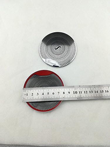 Lanyun Door Speaker Audio Player Cover Trim for Mercedes Benz 2015-2019 W205 C-Class & X205 GLC-Class (1 set/4 pic)