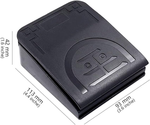 Upgraded USB Single Foot Pedal One Key Program Computer Keyboard with Five Custom Functions, Photoelectric Switch