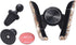 Gold AB Color Plated Bling Crystal Car Phone Mount, Universal Air Vent Holder