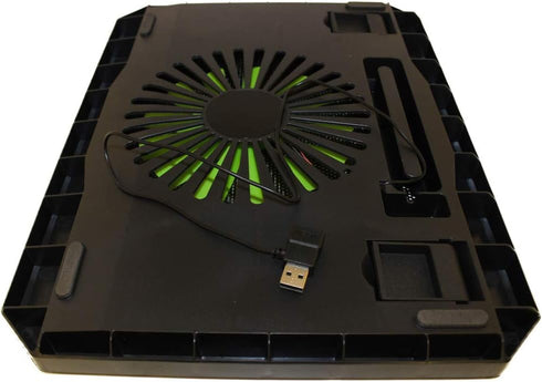 New USB Laptop Notebook Cooling Cooler Pad with 1 Large Fan for Apple MacBook Pro, Notebooks