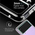 Clear Shockproof Case for Samsung Galaxy Z Flip 3, Slim Thin Protective Silicone Cover for Flip3 5G Phone