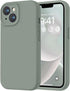 LOVE 3000 Calke Green iPhone 14 Case, Premium Silicone with Soft Anti-Scratch Microfiber Lining Shockproof