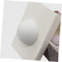 HOMSFOU 4pcs Laptop Cooling Stand, Rubber Radiator Brackets, Laptop Riser, Silicone Holder, White Cooling Ball