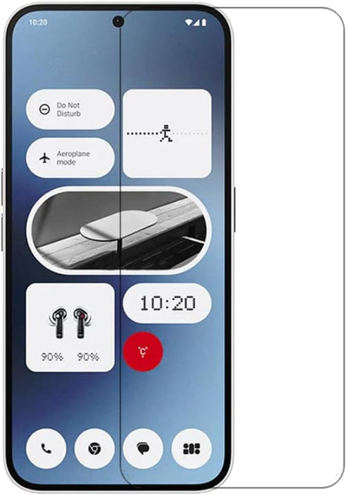 2 Pack High Clear Tempered Glass Screen Protector for Nothing Phone 2, 9H Frontier Protective Protector