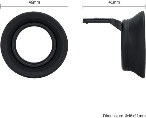 X-T30II X-T30 X-T20 X-T10 Soft Silicon Camera Viewfinder Eyecup Eyepiece Eyeshade for Fujifilm Fuji II Eye Cup
