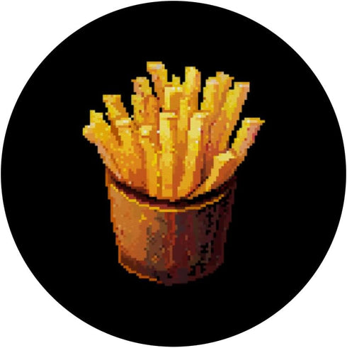 French Fries Pixel PopSockets - Standard PopGrip for Phones