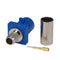 Fakra C RF Coax Connector Crimp Jack Female for Blue GPS telematics
