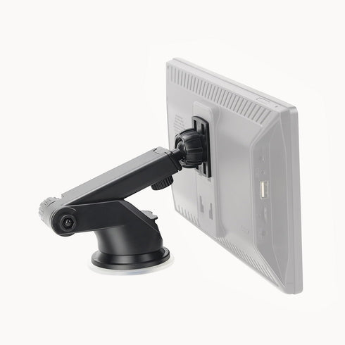 Car Dash Mount Universal Suction Cup Mounting Bracket for 7"/9"/10" Portable Apple CarPlay/Android Auto Screen Monitor