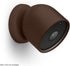 elago Silicone Cover for Google Nest Cam Outdoor/Indoor (Battery), Magnetic Mount Cover Included, Dark Brown