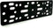 ChargerCity Universal Metal Alloy Bracket Plate for Ham CB Radio Garmin GPS Fish