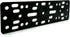 ChargerCity Universal Metal Alloy Bracket Plate for Ham CB Radio Garmin GPS Fish