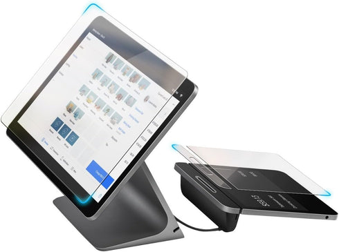 magglass Screen Protector Designed for Square Register (3 Piece) UHD Protective Tempered