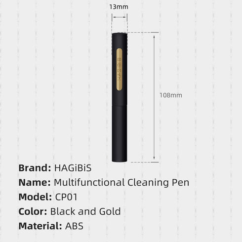 Hagibis Cleaning Pen for Airpods Pro 1 2, Multi-Function Cleaner Kit for Bluetooth Earphones and Case Cleaning Tools