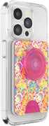 PopSockets Phone Wallet with Expanding Grip and Adapter Ring for MagSafe - Phone Card Holder, Wireless Charging