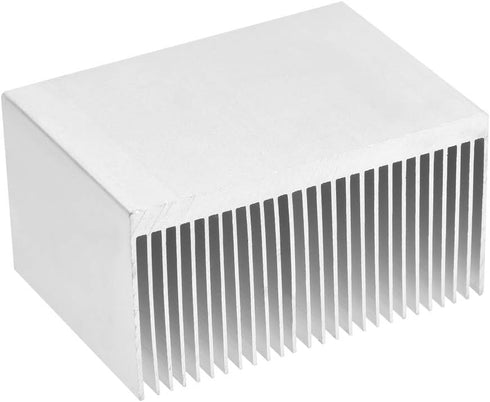 uxcell Electronics Cooler Heatsink for LED and Power, Silver 50 x 69 x 36 mm