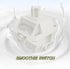 Gateron Smoothie Keyboard Switches, Creamy 5-Pin Switches, Factory Pre-lubed, 40gf White Switches for MX Mechanical