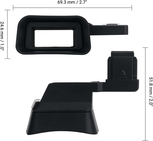 A7C 7C (ILCE7CL/S) A7C A7CR) Soft Silicon Camera Viewfinder Eyecup Eyeshade for Sony Alpha Eyepiece Eye Cup