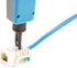 Cat5e Keystone Ethernet Wall Jack Punch Down UTP, 45-Degree Slim Profile Speed Termination, Green 45 Angled (5 Pack)