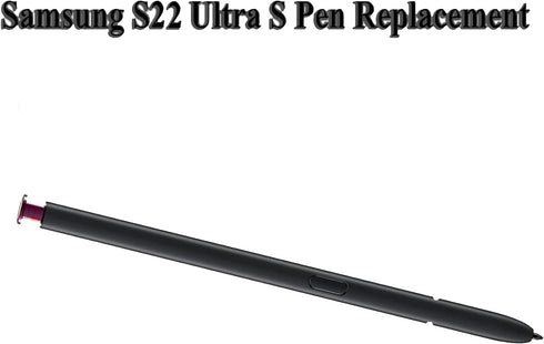 Galaxy S22 Ultra S Pen Replacement for Samsung Galaxy S22 Ultra Stylus Pen, Without Bluetooth (Burgundy)
