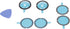 ASHATA Dual Lens Guards,HD Sports Camera Lens Protective Cover,High Hardness High Transmittance Dual Lens Guards,3 Pairs Lens Guards,for Insta360 ONE X2