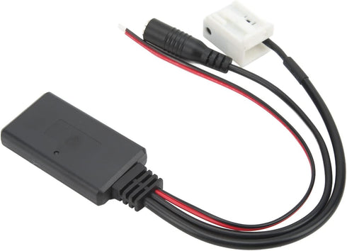 Audio Cable, Bluetooth AUX Music Interface Adapter Audio Cable Qiilu Bluetooth Aux in Cable with Microphone Replacement for Benz W169 W245 W203 W209