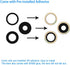 Vimour 15 (2 Sets) Rear Camera Lens Glass Replacement for iPhone Pro Pre-Installed Adhesive with Installation Manual