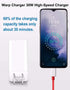 Warp Charger 30W Quick Rapid Charge Power Adapter with USB-C Fast Charging Cable, Compatible with OnePlus
