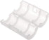 YXQ 16Pcs AA to C Size Battery Adapter Converter Case Spacers Holder Transparent Plastic Protective Container