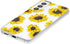 Phone Case for Galaxy S22, Clear Sunflower Pattern Cute Floral Soft TPU Back Cover, 6.1 Inch