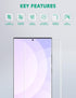 apiker 4 Pack Screen Protector Compatible with Samsung Galaxy Note 10 Plus, Soft TPU Film for Fingerprint Sensor