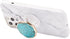 Turquoise Stone Phone Grip with Gold Stand Mount Holder for Cellphone and Tablet