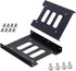 2 Pack Black SSD HDD Holder Mounting Bracket Adapter for 2.5 to 3.5 Hard Drive