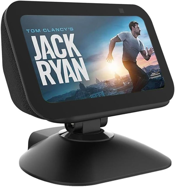 Adjustable Stand for Echo Show 5 (3rd Gen), Tilt + Swivel Stand with Multi Angle Rotation, Magnetic Anti-Slip Base for