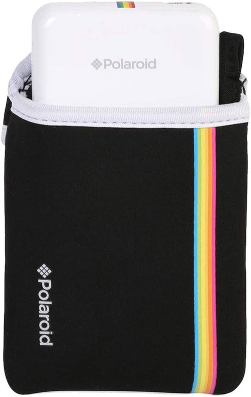 Zink Polaroid Neoprene Pouch for Polaroid ZIP Mobile Printer, Black
