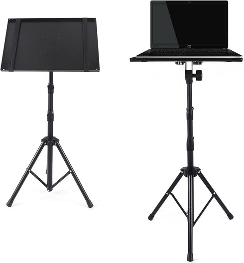 GXFCHYL Laptop Projector Stand Portable Podium Tripod Mount Projector Tripod Stand Portable Laptop Tripod Stand