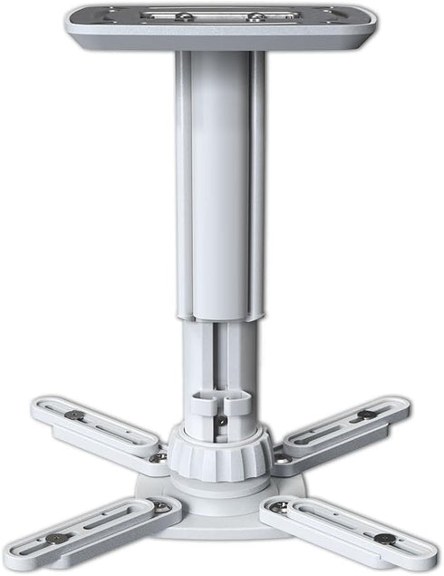 Jomard Universal Projector Ceiling Mount, Adjustable Height Extendable Arms, Ceiling Projector Mount for