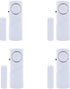 4 Pack Window Door Alarm, Door Sensor Alarm for Kids Safety, Home Security for Pool, Garage, Apartment, RV