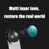 Mobile Phone Wide-Angle Lens 0.45X Mobile Phone Camera Lens Kit Macro Lens 12.5X Universal for iPhone Android