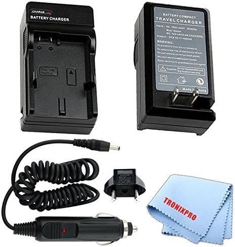 Car/Home Charger for LP-E8 or LC-E8 Rechargeable Battery for Canon EOS Rebel T2i, T3i, T4i, T5i, 550D, 600D, 650D,