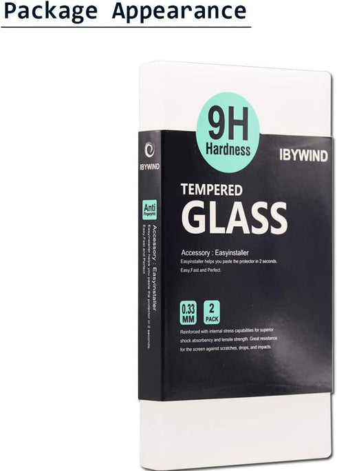 Ibywind Screen Protector for Xiaomi Mi 9/9 Pro, with 2Pcs Tempered Glass and 1Pc Camera Lens Protector