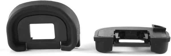 Ruilogod 2 Pcs Rubber Eyecup EC Eyepiece for DSLR Camera