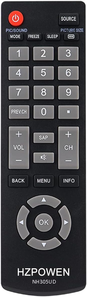 HZPOWEN Universal Remote Control for All Emerson TV
